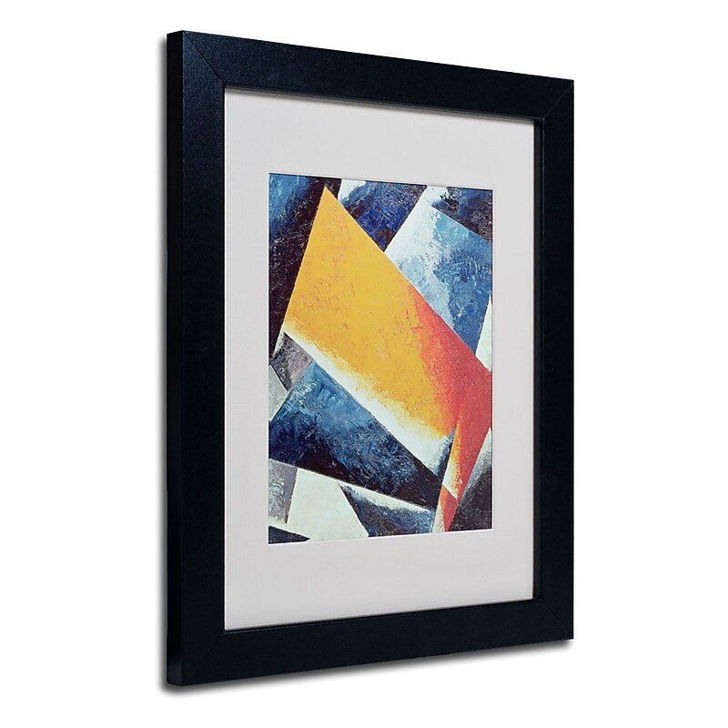 Trademark Fine Art 'Architectonic Composition' 11" x 14" Black Frame Art image 1