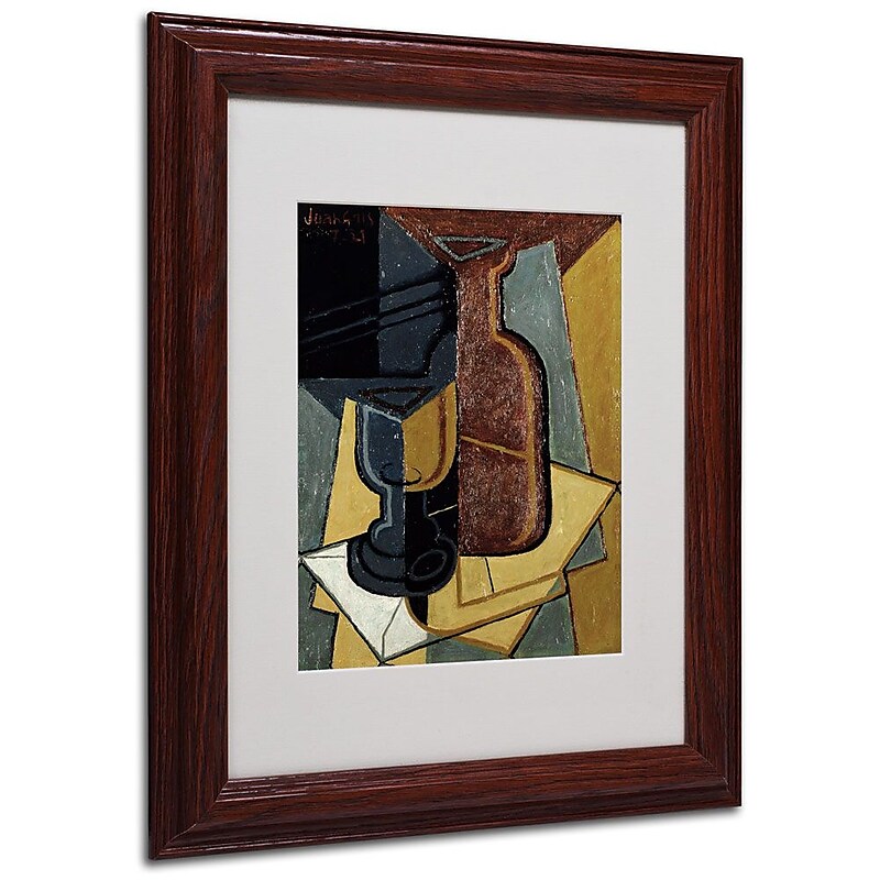Trademark Fine Art 'Abstract I' 11" x 14" Wood Frame Art image 1