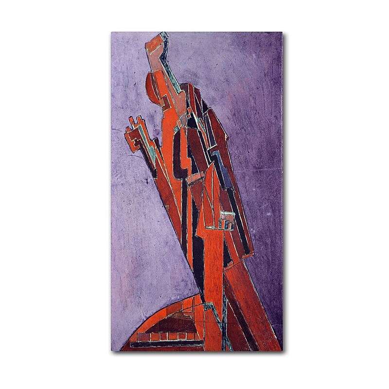 Trademark Fine Art 'Figure Study' 14" x 24" Canvas Art image 1