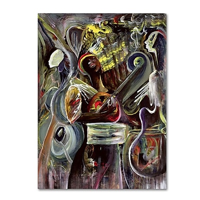 Trademark Fine Art 'Pearl Jam' 14" x 19" Canvas Art