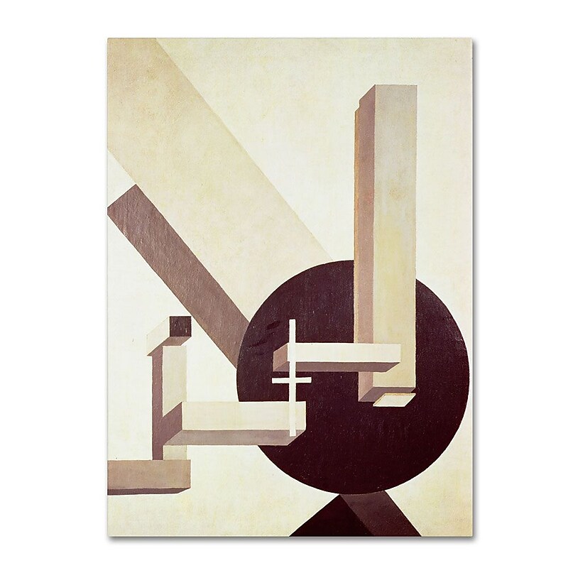 Trademark Fine Art 'Proun 10' 24" x 32" Canvas Art image 1