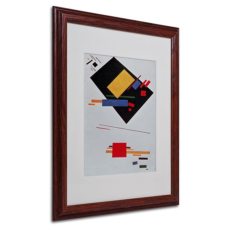 Trademark Fine Art 'Suprematist Composition' 16" x 20" Wood Frame Art image 1