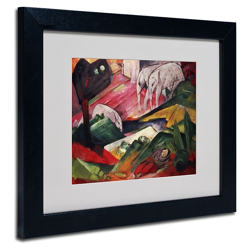 Trademark Fine Art 'The Dream' 11" x 14" Black Frame Art image 1