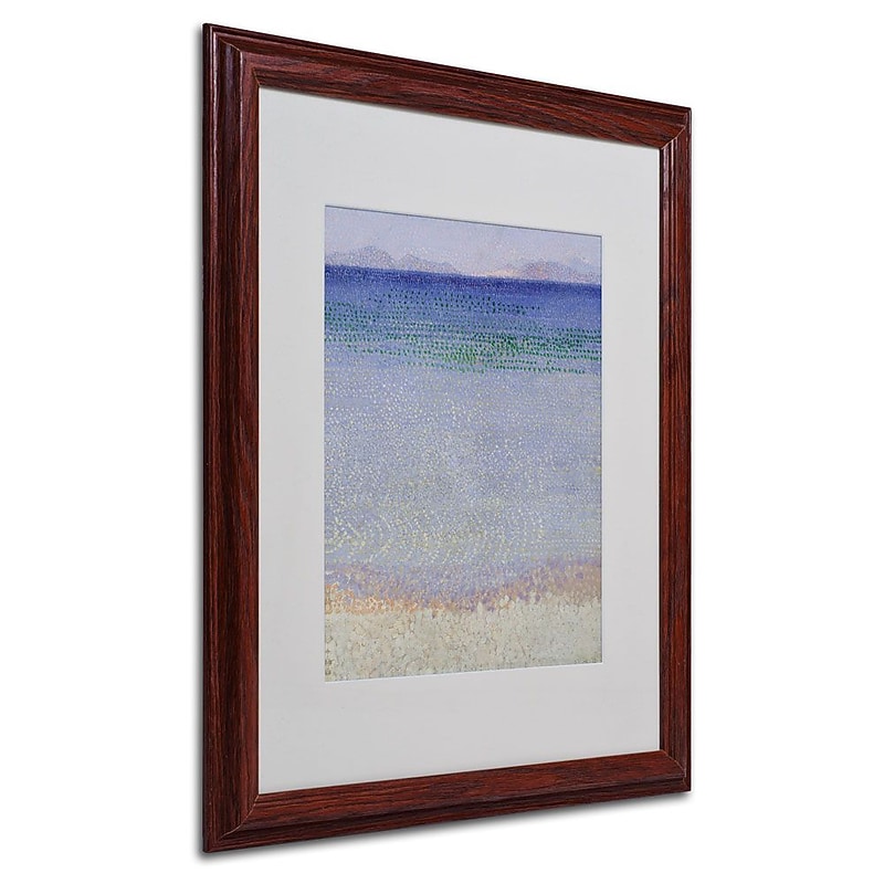 Trademark Fine Art 'The Iles d' 16" x 20" Wood Frame Art image 1