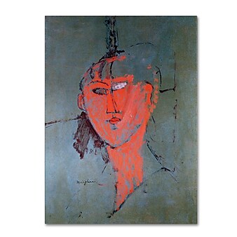 Trademark Fine Art 'The Red Head' 35" x 47" Canvas Art
