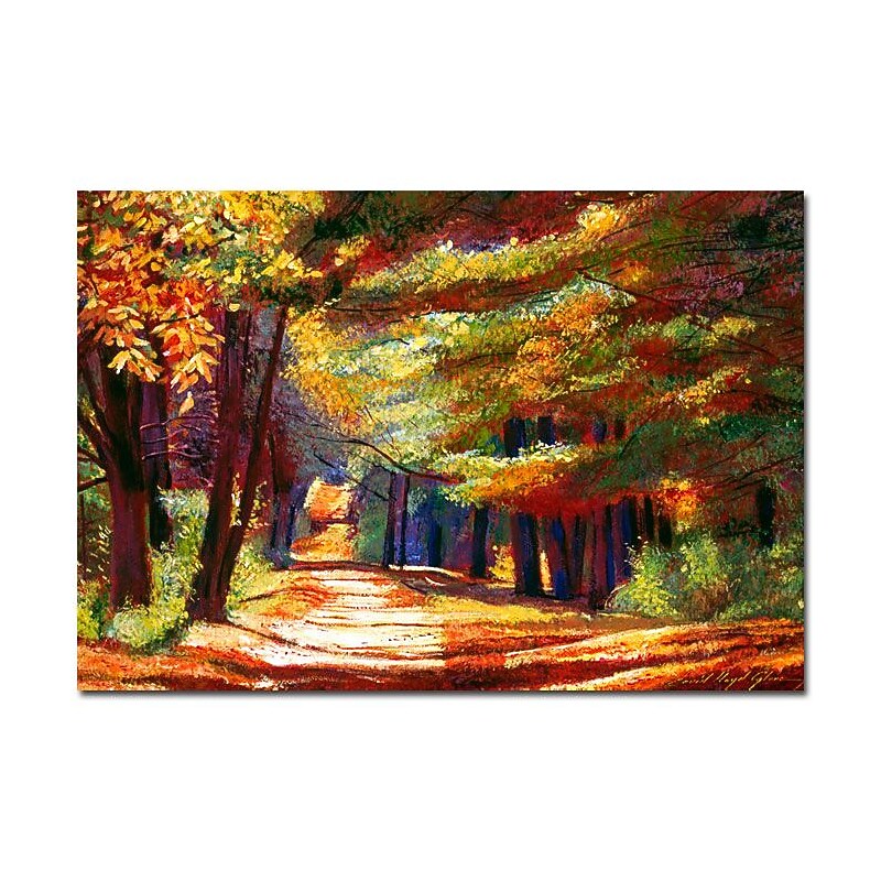 Trademark Fine Art 'September Song' 16" x 24" Canvas Art image 1