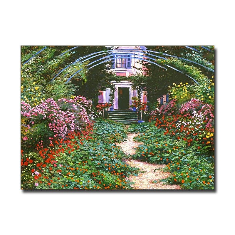 Trademark Fine Art 'Summer in Giverny' 18" x 24" Canvas Art image 1