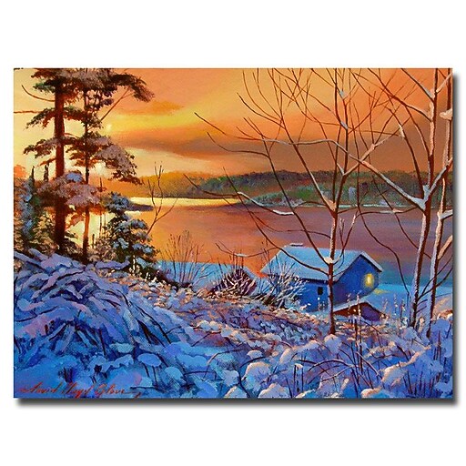 Trademark Fine Art 'Winter Day Begins' 18