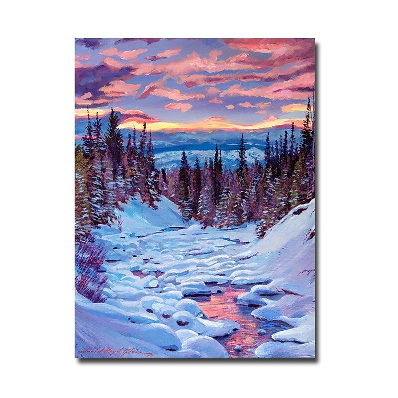 Trademark Fine Art 'Winter Solstice' 18" x 24" Canvas Art image 1