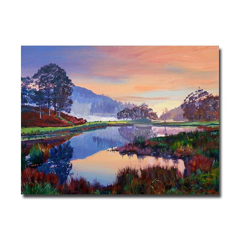 Trademark Fine Art 'Baroque Dawn' 18" x 24" Canvas Art image 1