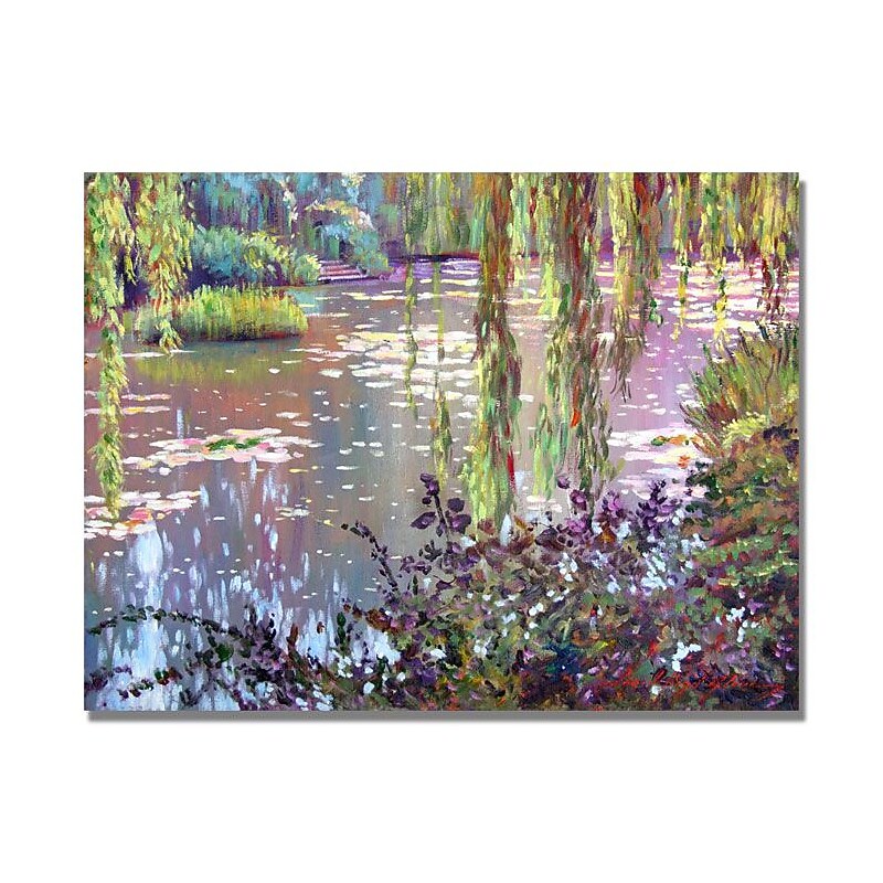 Trademark Fine Art 'Homage to Monet' 18" x 24" Canvas Art image 1