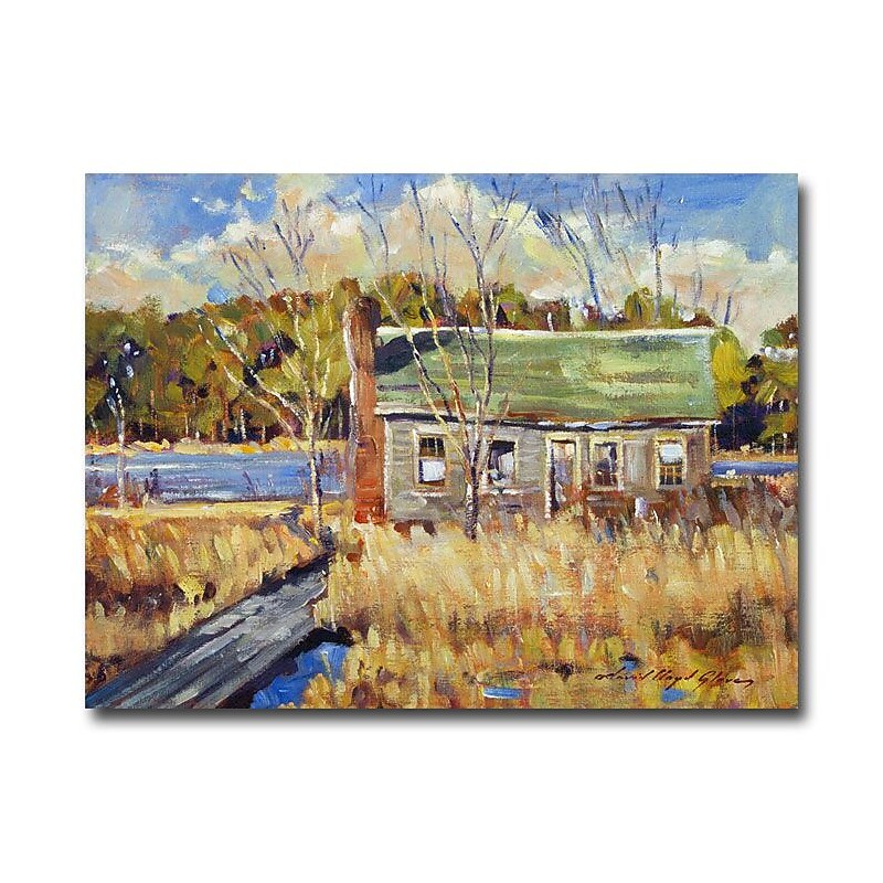 Trademark Fine Art 'The Old Relic' 18" x 24" Canvas Art image 1