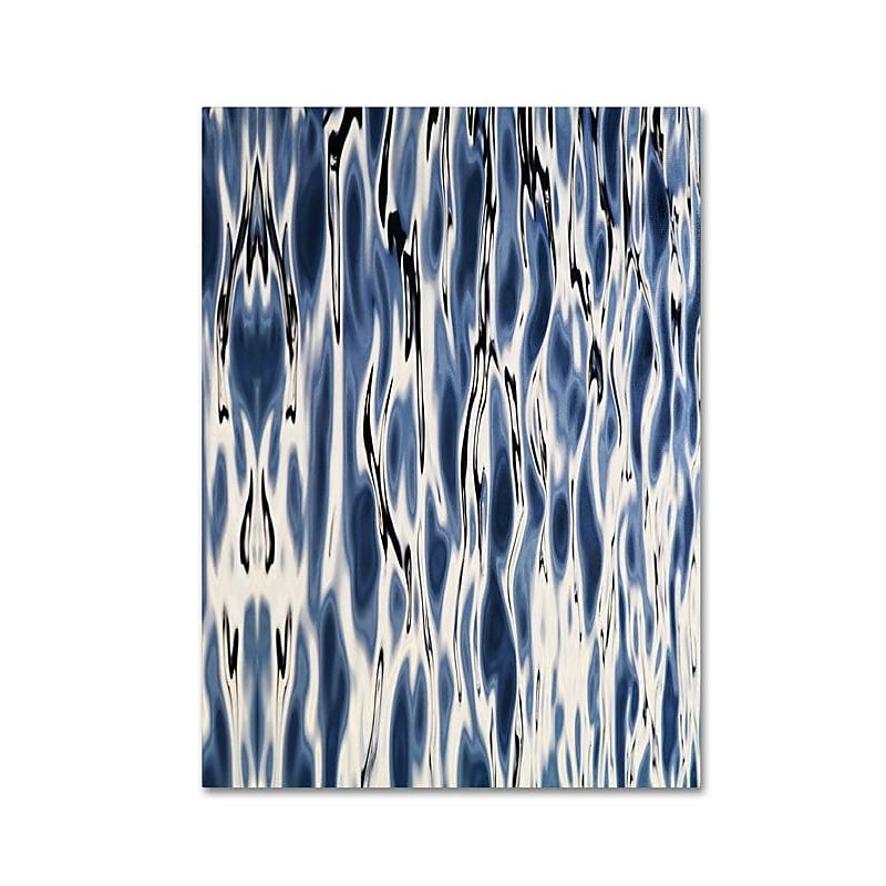 Trademark Fine Art 'Wavelets' 22" x 32" Canvas Art image 1