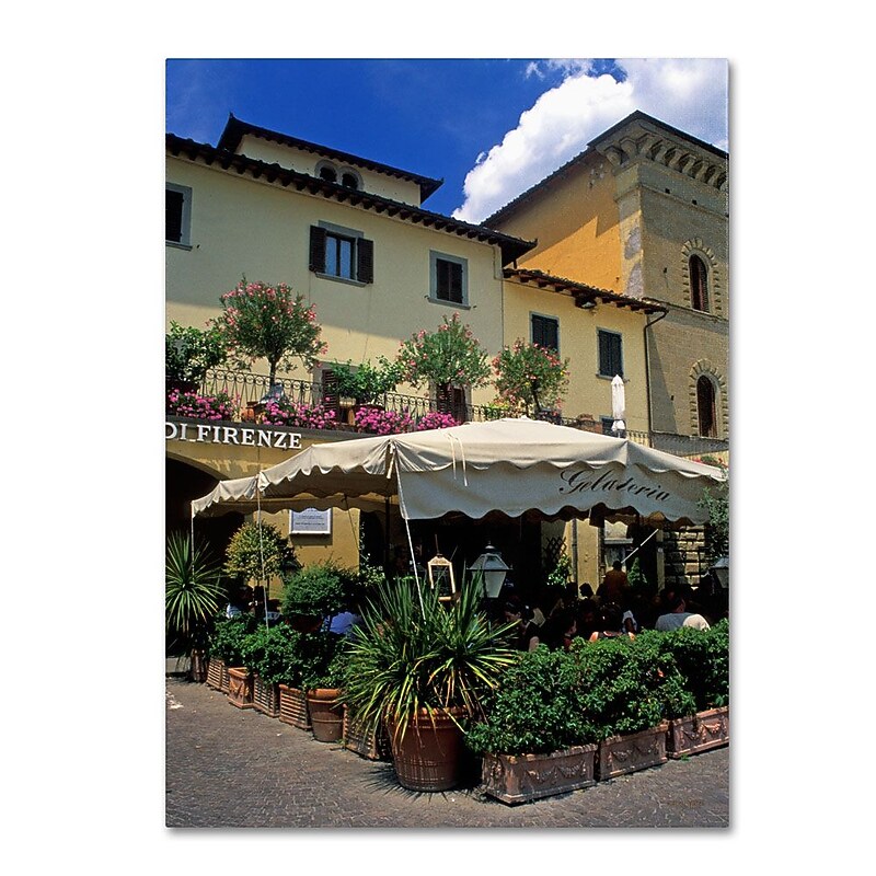 Trademark Fine Art 'Corner Galateria' 18" x 24" Canvas Art image 1