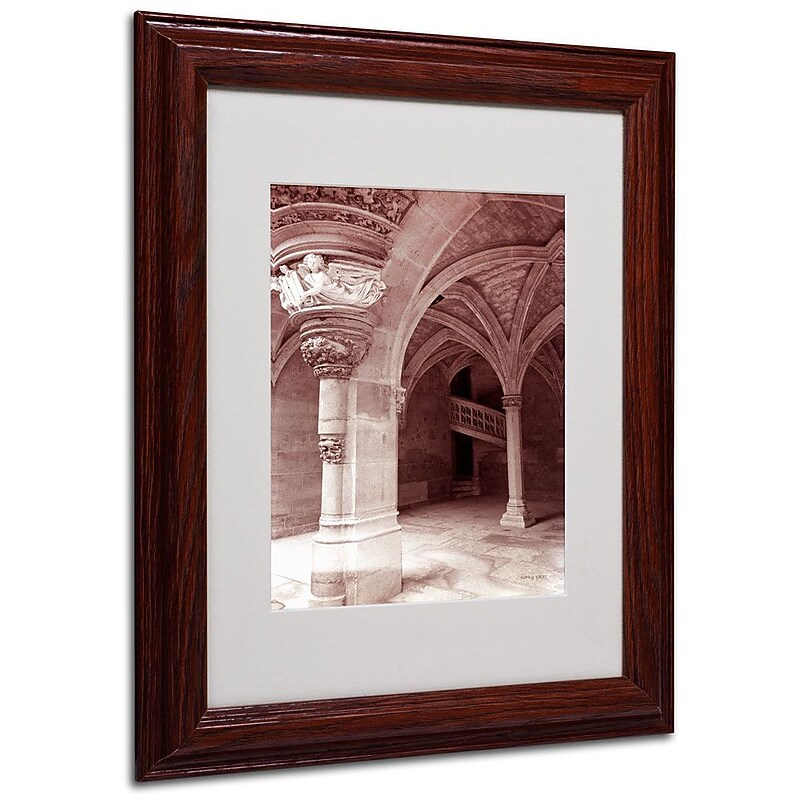 Trademark Fine Art 'Musee de Cluny' 11" x 14" Wood Frame Art image 1