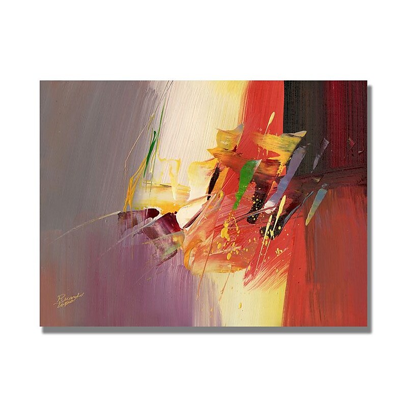 Trademark Fine Art 'New World II' 24" x 32" Canvas Art image 1