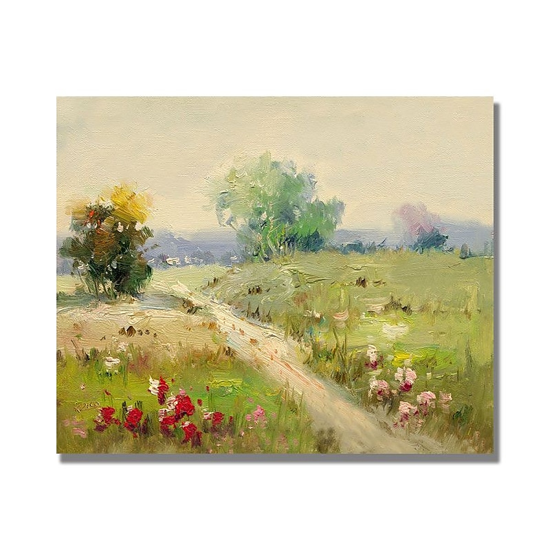 Trademark Fine Art 'A New Day' 35" x 47" Canvas Art image 1