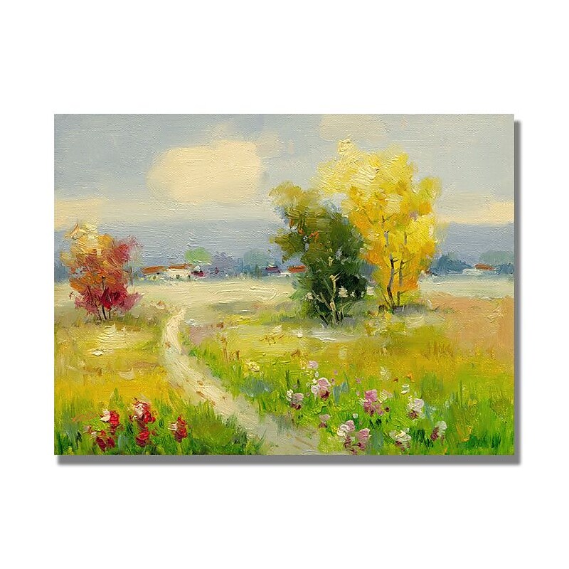 Trademark Fine Art 'A New Day II' 35" x 47" Canvas Art image 1