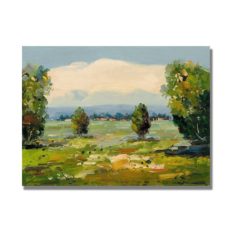 Trademark Fine Art 'A New Day III' 18" x 24" Canvas Art image 1