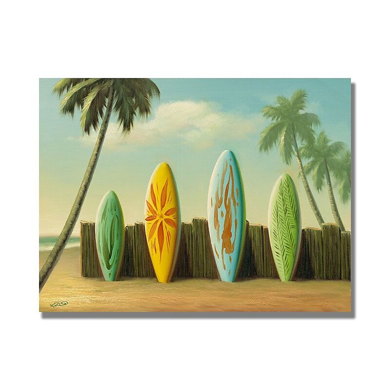 Trademark Fine Art 'in Rio' 35" x 47" Canvas Art image 1