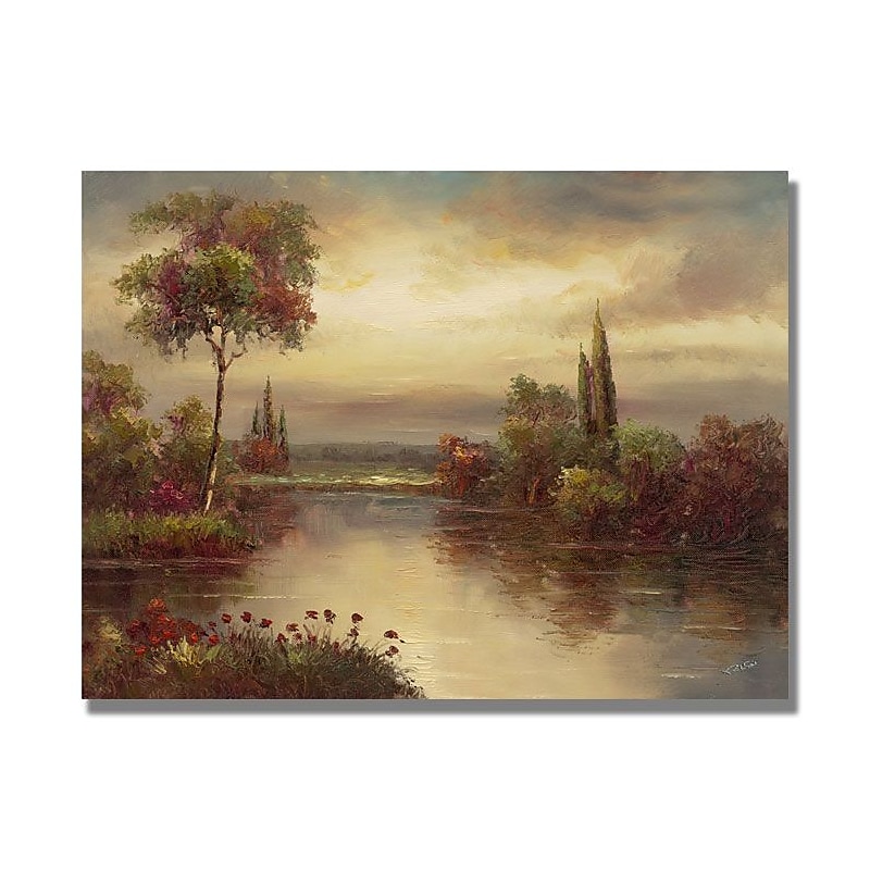 Trademark Fine Art 'November' 35" x 47" Canvas Art image 1