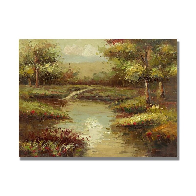 Trademark Fine Art 'November II' 35" x 47" Canvas Art image 1