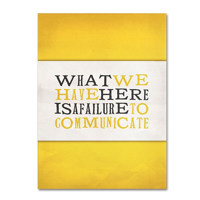 Trademark Fine Art 'Cool Hand Luke' 22" x 32" Canvas Art image 1