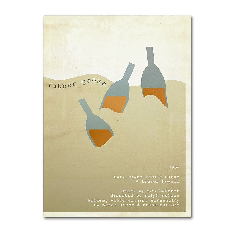 Trademark Fine Art 'Father Goose' 16" x 24" Canvas Art image 1