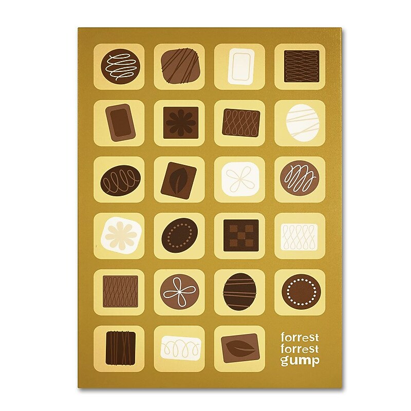 Trademark Fine Art 'Forrest Gump' 16" x 24" Canvas Art image 1