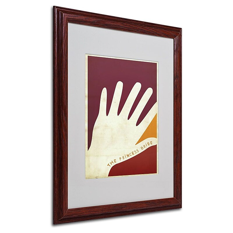 Trademark Fine Art 'Princess Bride' 16" x 20" Wood Frame Art image 1