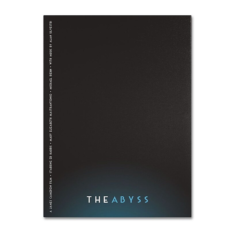 Trademark Fine Art 'The Abyss' 22" x 32" Canvas Art image 1