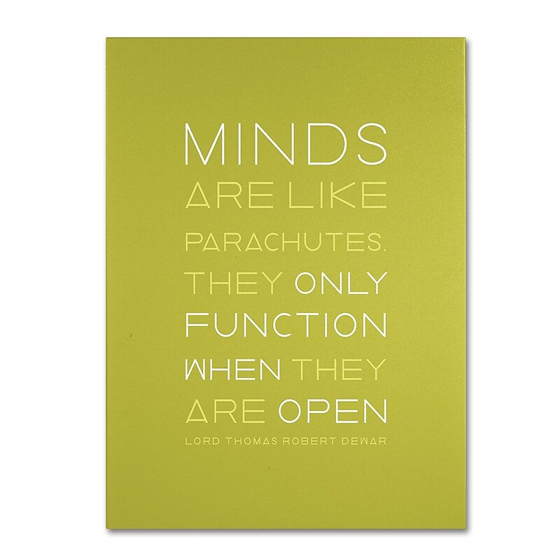 Trademark Fine Art 'An Open Mind I' 18" x 24" Canvas Art image 1