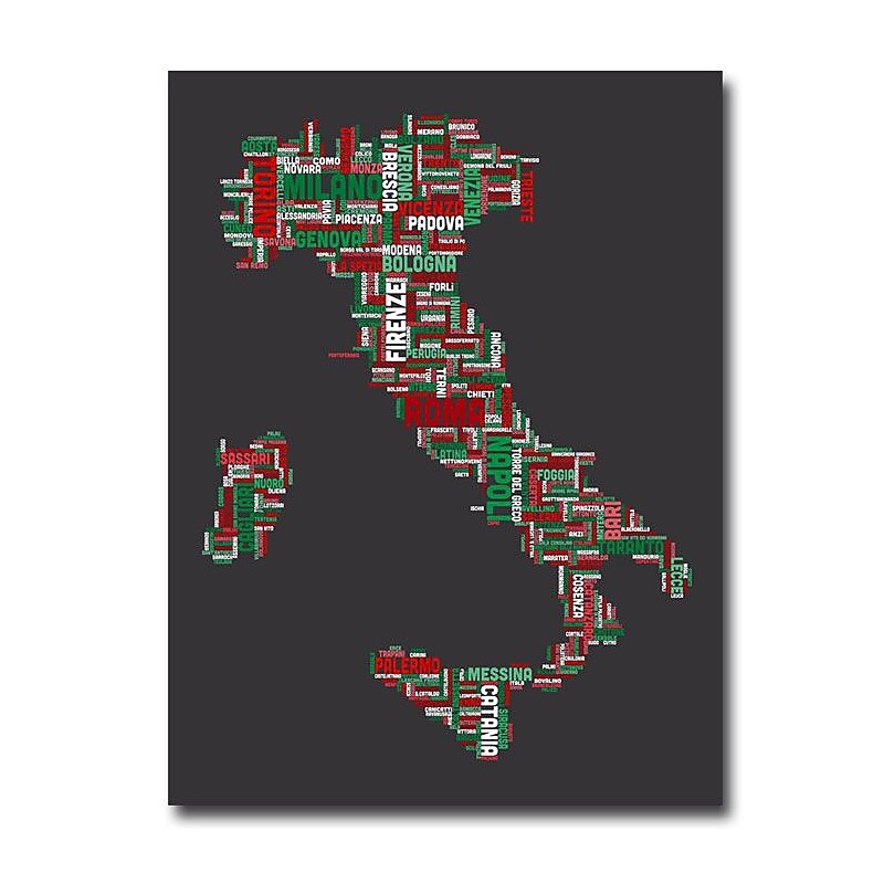 Trademark Fine Art 'Italy IV' 35" x 47" Canvas Art image 1