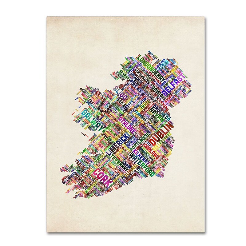 Trademark Fine Art 'Ireland II' 30" x 47" Canvas Art image 1