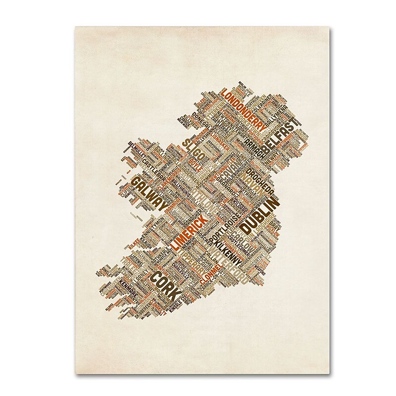 Trademark Fine Art 'Ireland III' 14" x 19" Canvas Art image 1