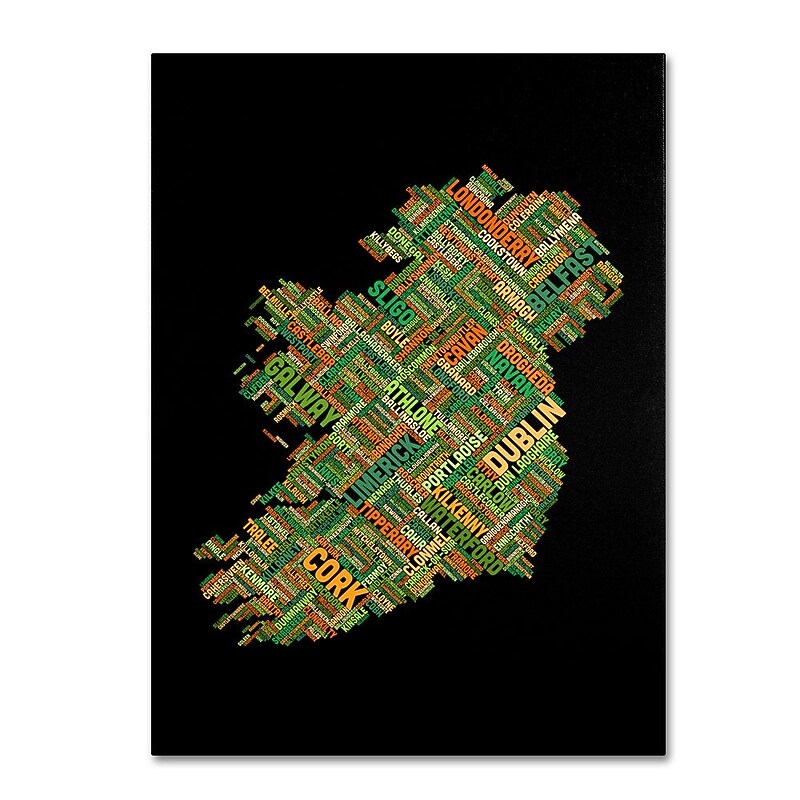 Trademark Fine Art 'Ireland IV' 14" x 19" Canvas Art image 1