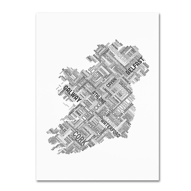 Trademark Fine Art 'Ireland VII' 16" x 24" Canvas Art image 1