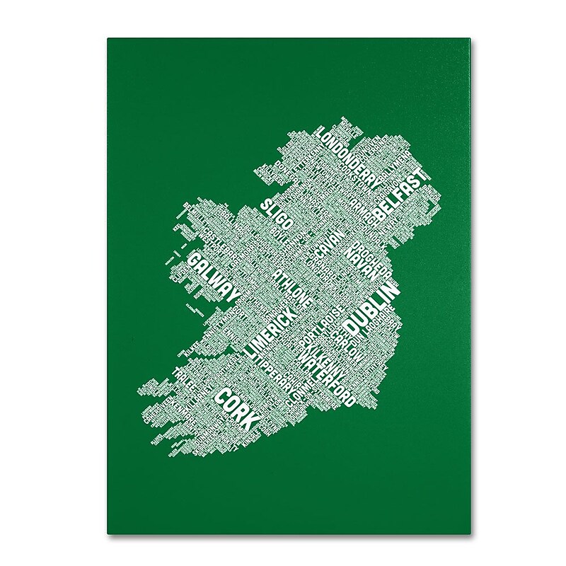 Trademark Fine Art 'Ireland IX' 14" x 19" Canvas Art image 1