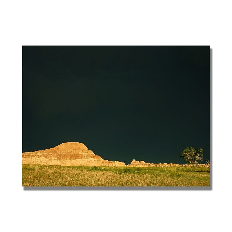 Trademark Fine Art 'Approaching Storm' 30" x 47" Canvas Art image 1
