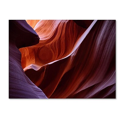 Trademark Fine Art 'Antelope Canyon' 14" x 19" Canvas Art