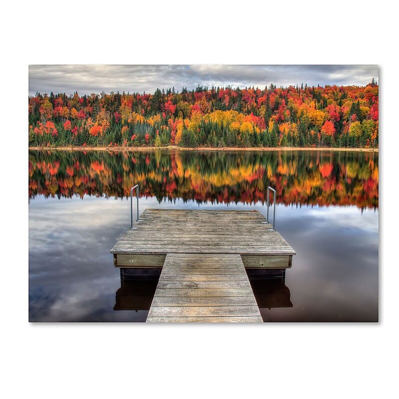 Trademark Fine Art 'Autumn' 22" x 32" Canvas Art image 1