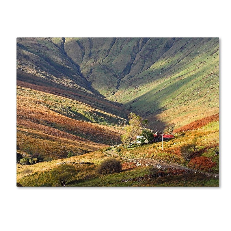 Trademark Fine Art 'Connemara Ireland' 22" x 32" Canvas Art image 1