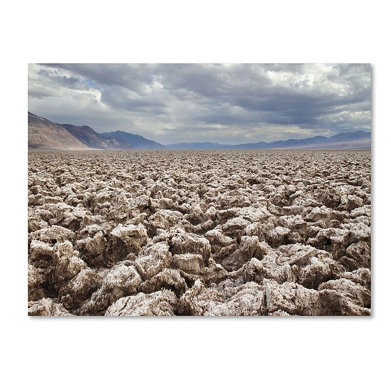 Trademark Fine Art 'Devil's Golf Course' 14" x 19" Canvas Art image 1