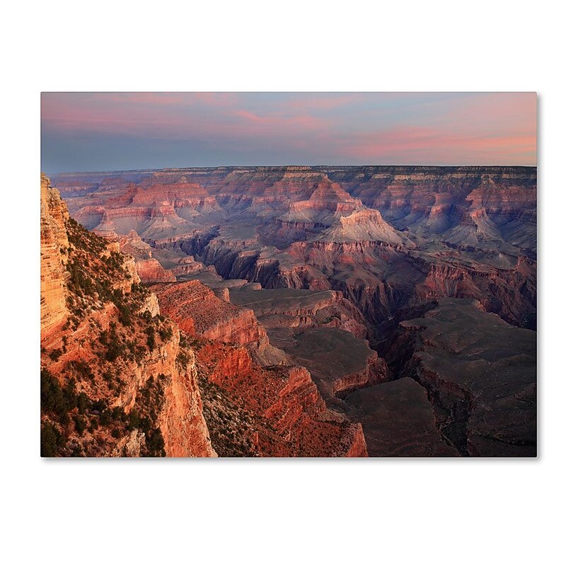 Trademark Fine Art 'Grand Canyon Sunrise' 16" x 24" Canvas Art image 1