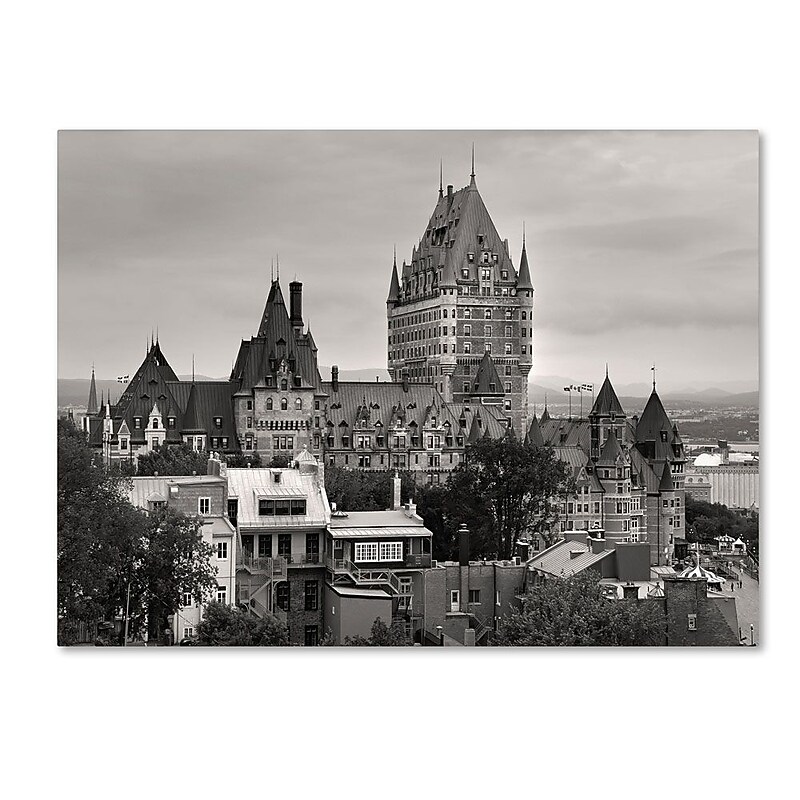 Trademark Fine Art 'Quebec City' 22" x 32" Canvas Art image 1