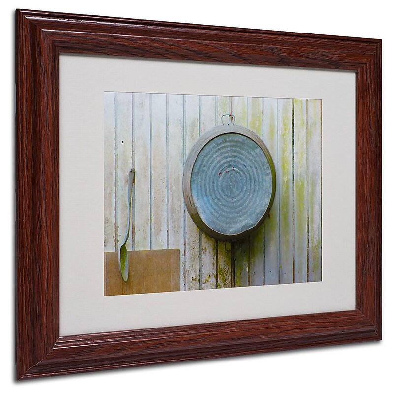 Trademark Fine Art 'Positively Primitive' 11" x 14" Wood Frame Art image 1