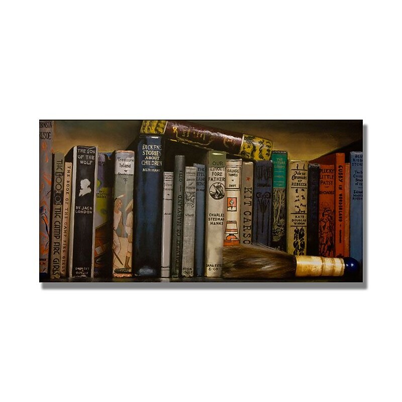 Trademark Fine Art 'Antique Store IV' 12" x 24" Canvas Art image 1