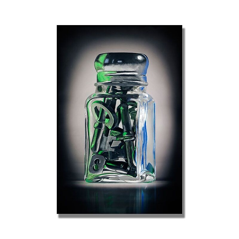 Trademark Fine Art 'Baking Kitchen' 22" x 32" Canvas Art image 1