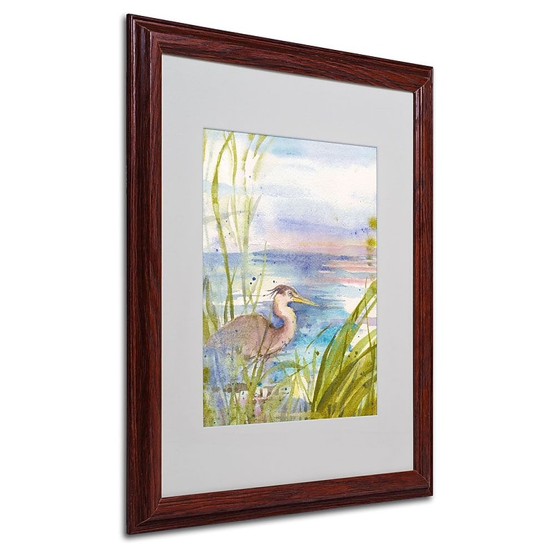 Trademark Fine Art 'Reflection' 16" x 20" Wood Frame Art image 1