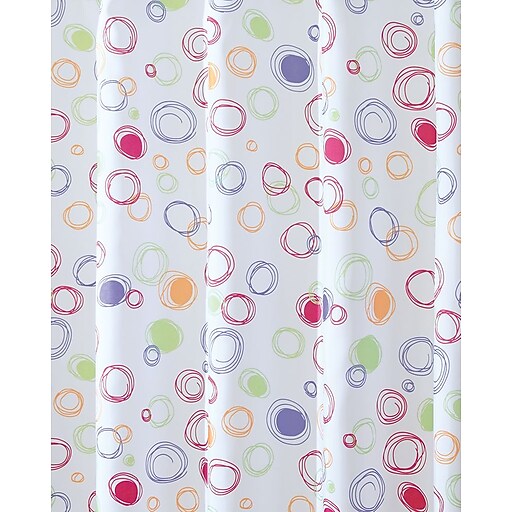 Shop Staples For Interdesign 72 X 72 Doodle Polyester Shower